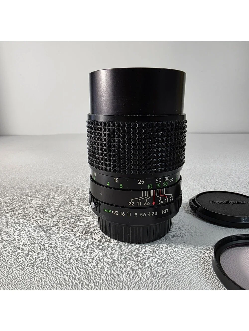 ProSpec 135mm f/2.8 Lens for Pentax K Mount W/Caps & Filter